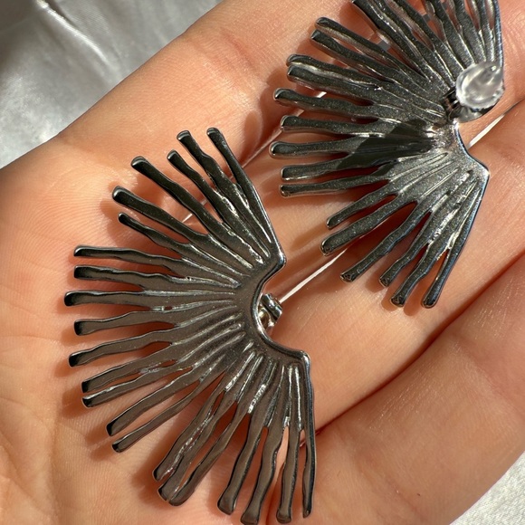 Sunrise lux unique Silver Earrings - Picture 10 of 10